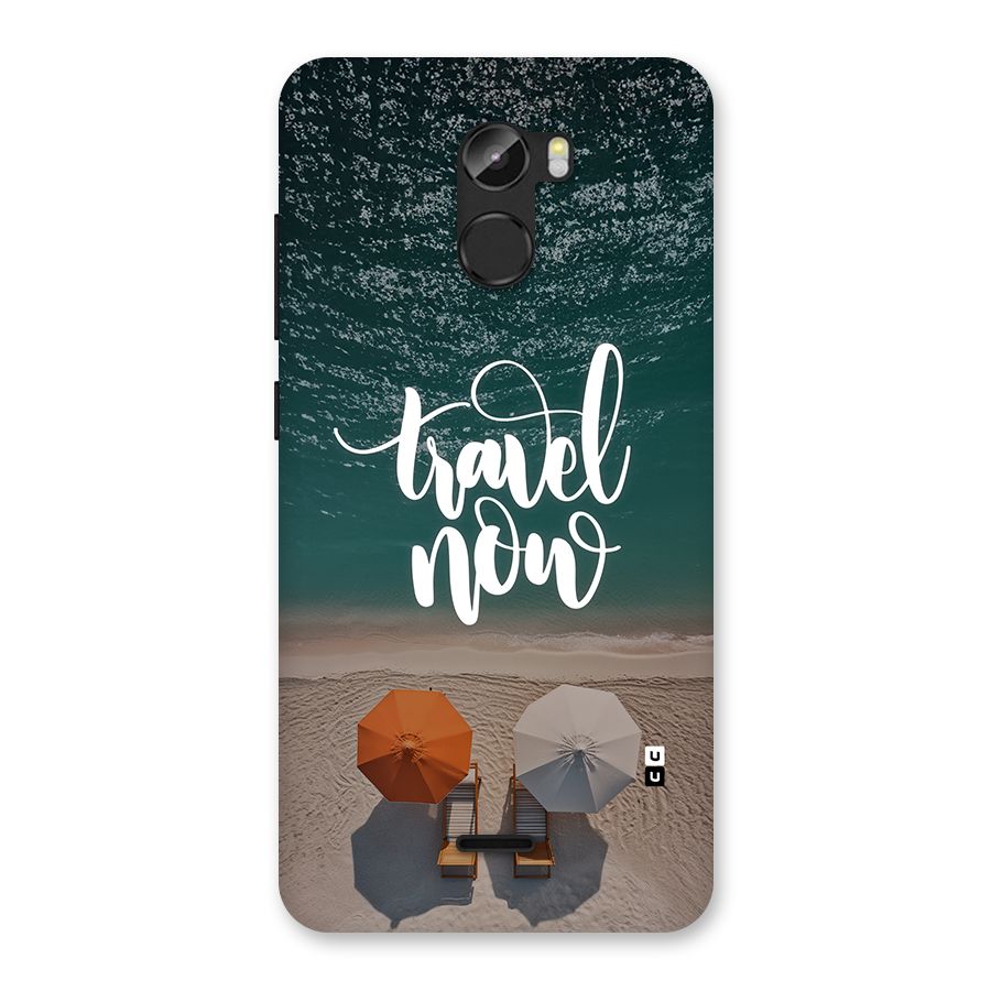 Travel Now Back Case for Gionee X1