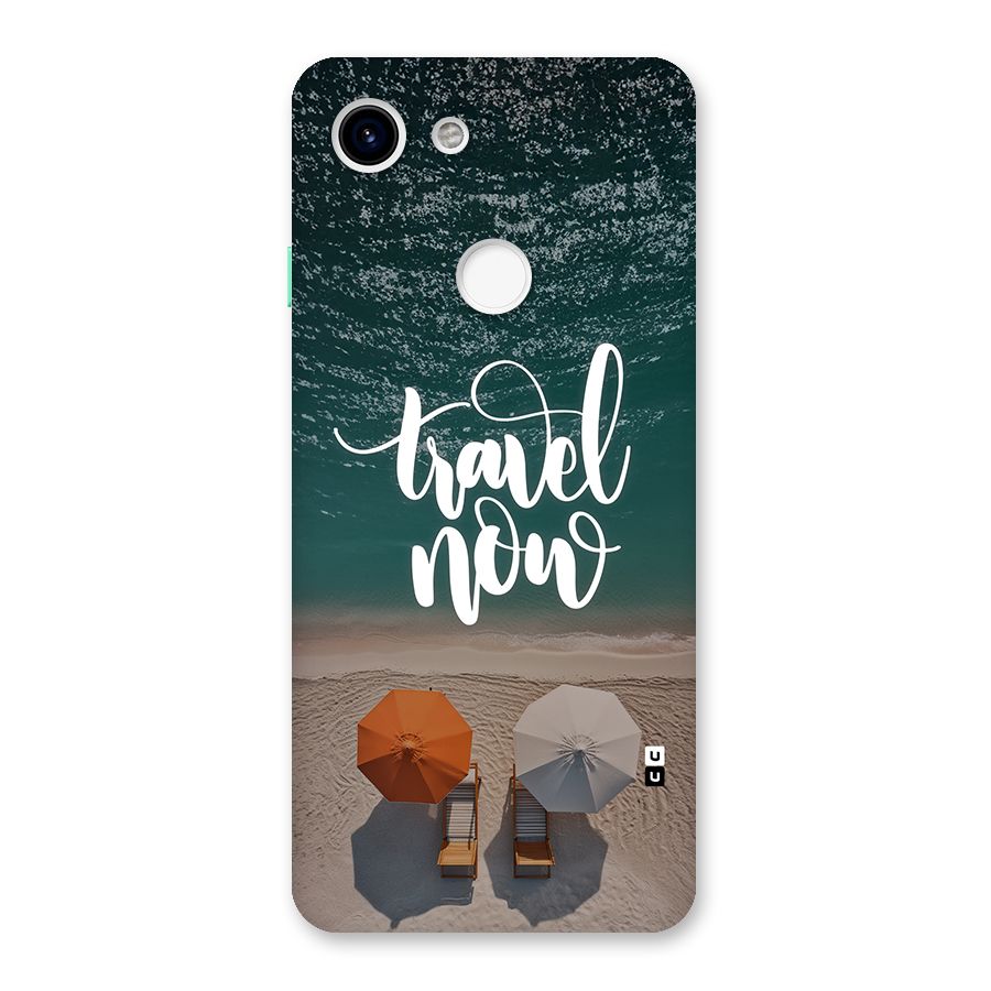 Travel Now Back Case for Google Pixel 3