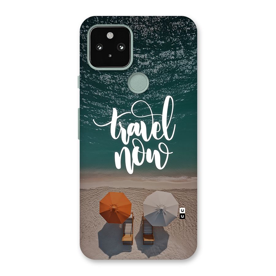 Travel Now Back Case for Google Pixel 5