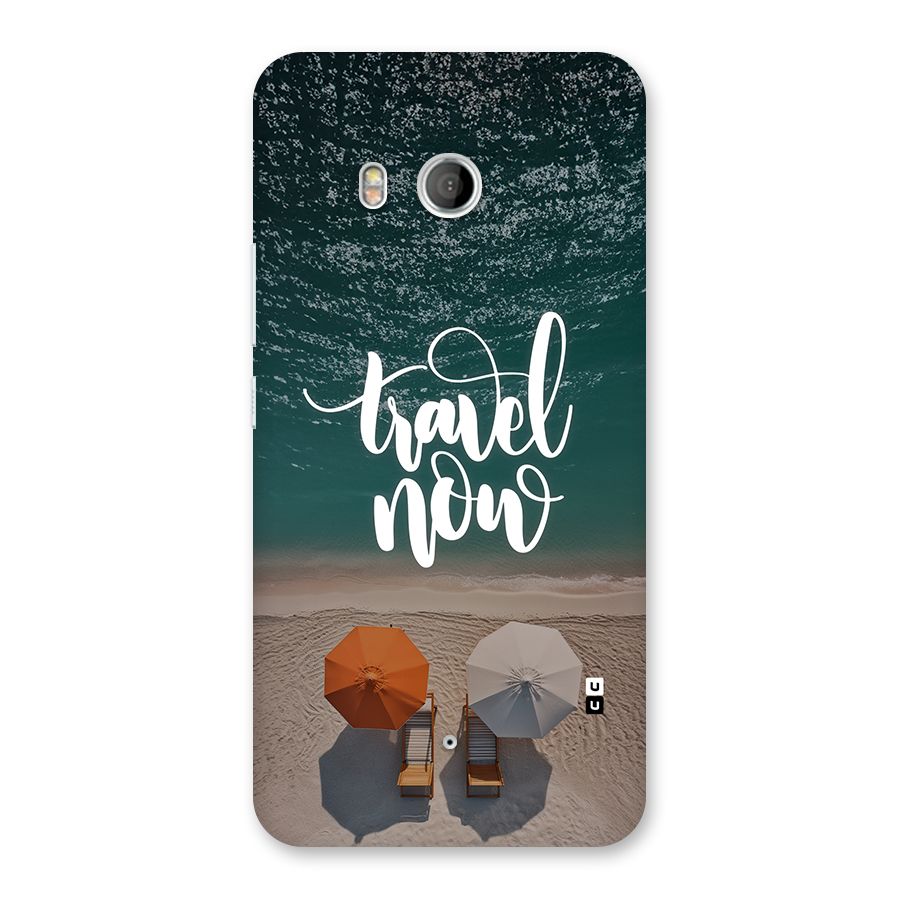 Travel Now Back Case for HTC U11