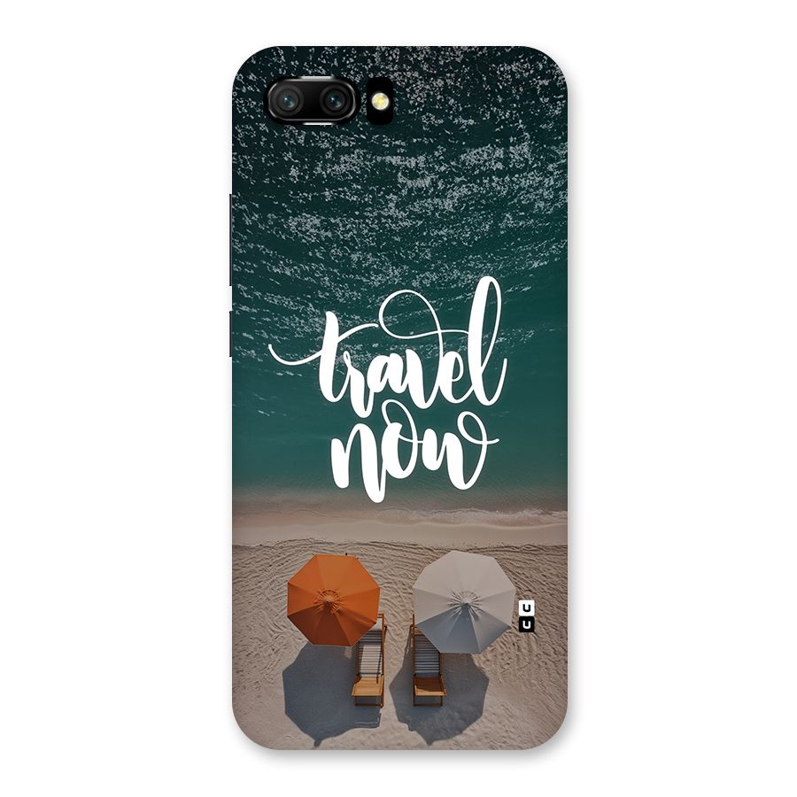 Travel Now Back Case for Honor 10