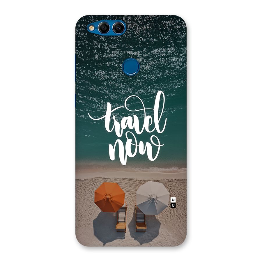Travel Now Back Case for Honor 7X