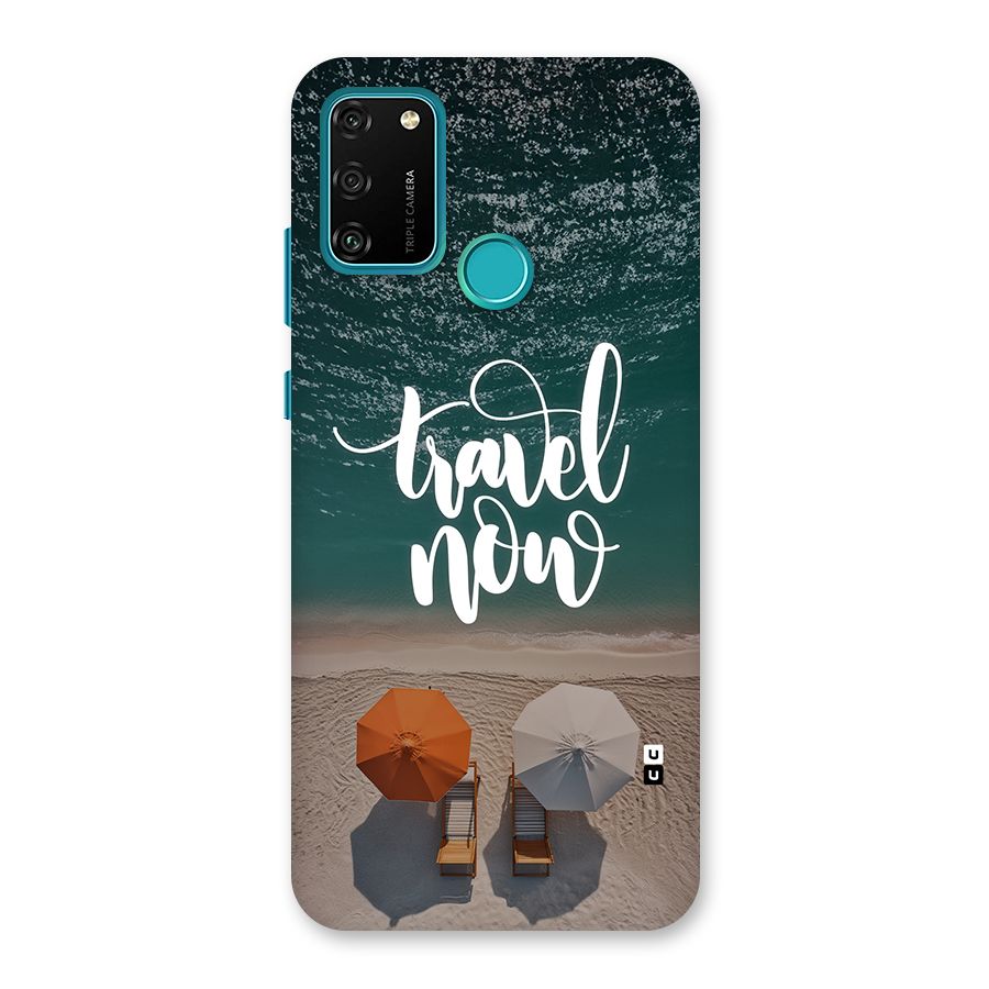 Travel Now Back Case for Honor 9A