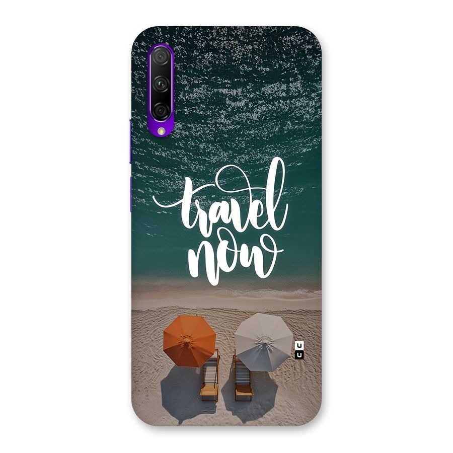 Travel Now Back Case for Honor 9X Pro