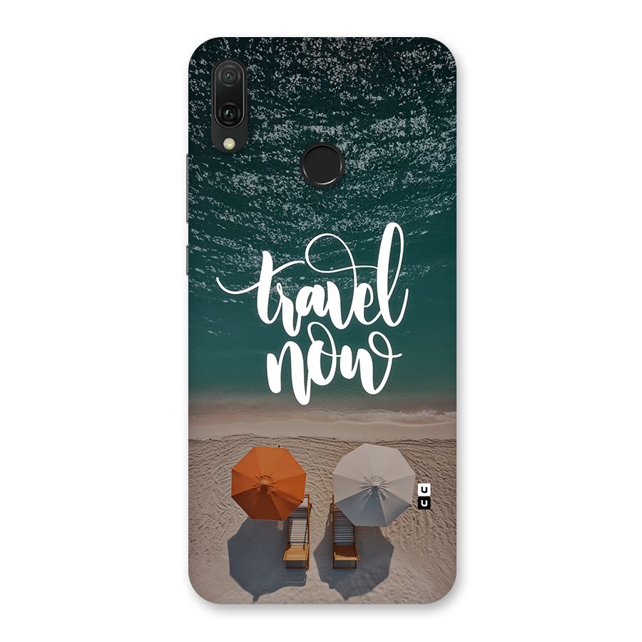 Travel Now Back Case for Huawei Y9 (2019)