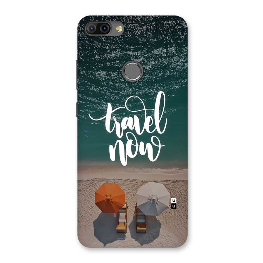Travel Now Back Case for Infinix Hot 6 Pro