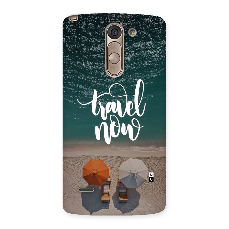 Travel Now Back Case for LG G3 Stylus