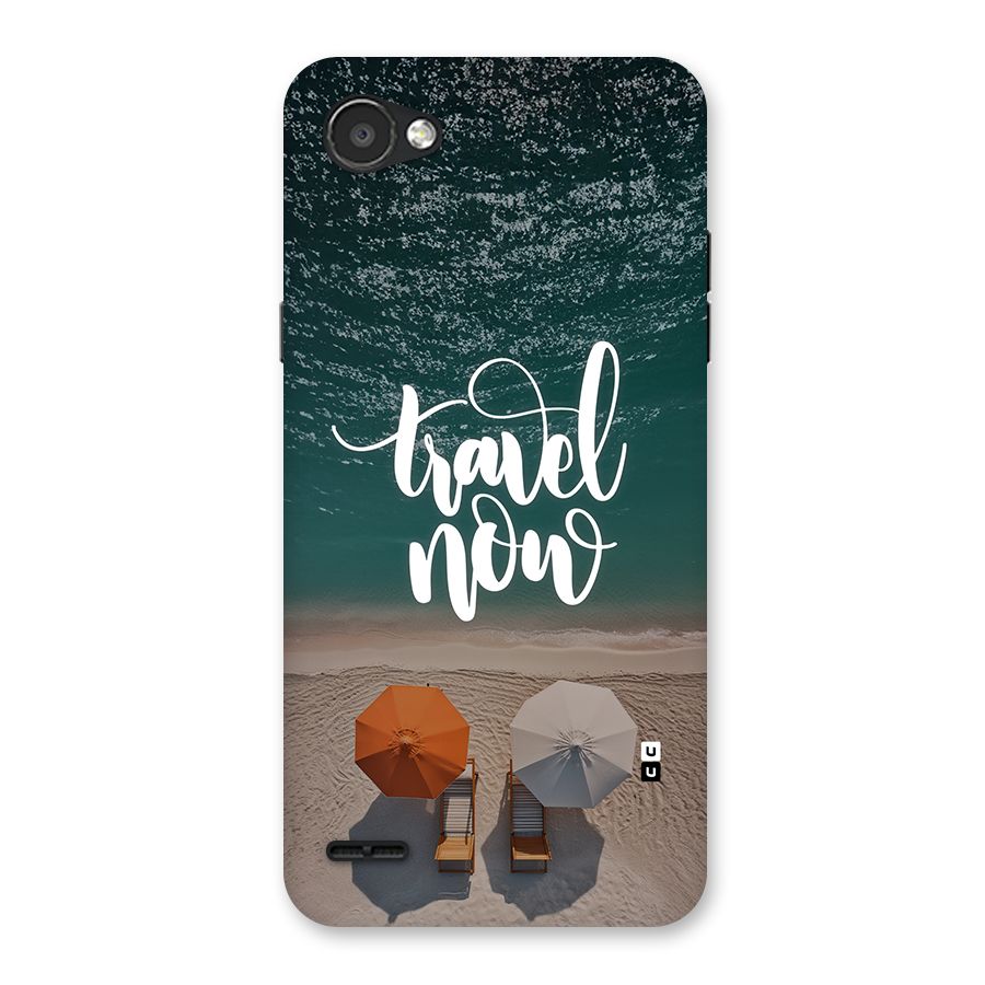 Travel Now Back Case for LG Q6