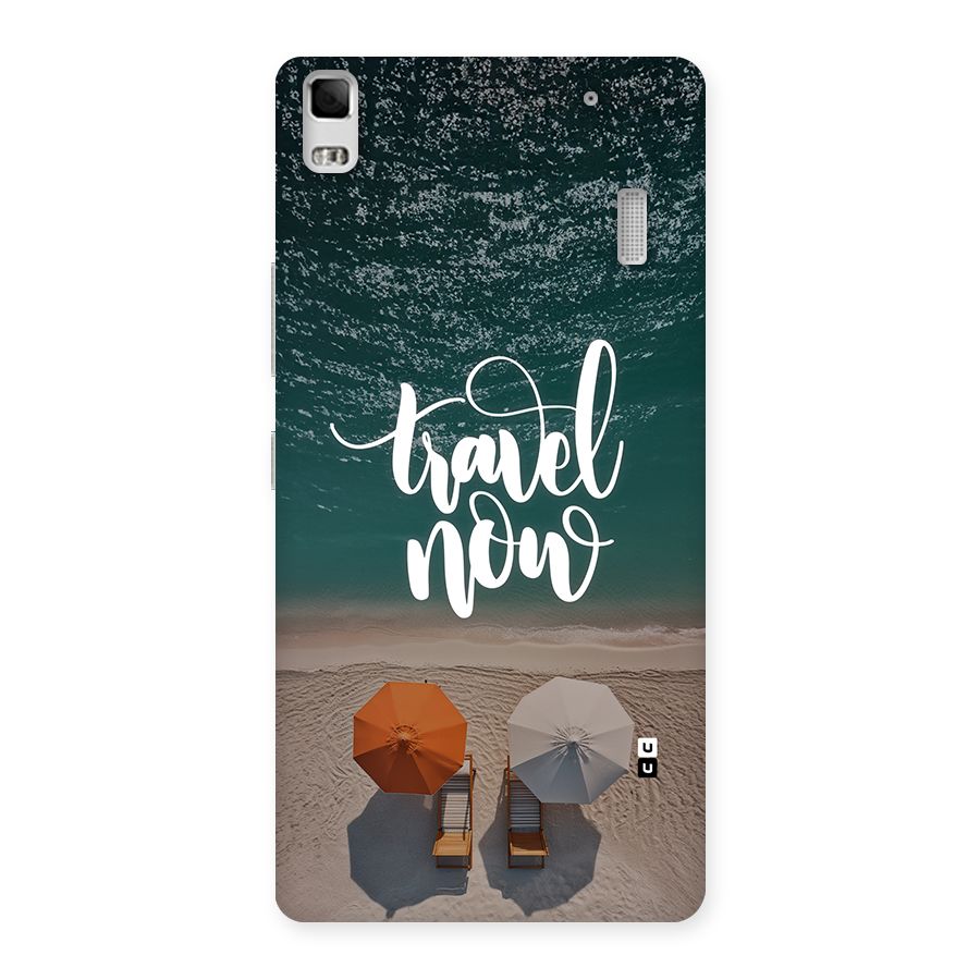 Travel Now Back Case for Lenovo K3 Note