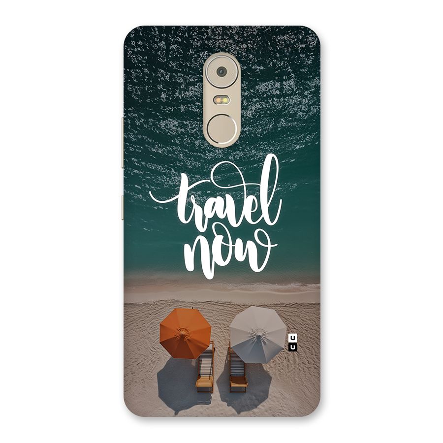 Travel Now Back Case for Lenovo K6 Note