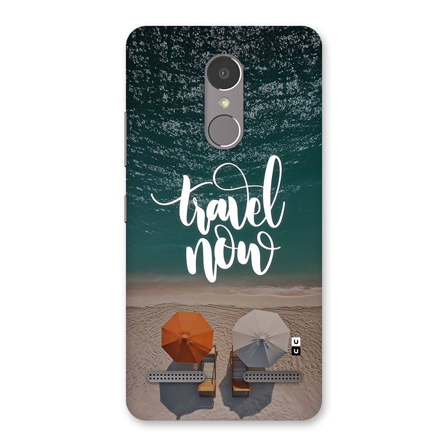 Travel Now Back Case for Lenovo K6 Power