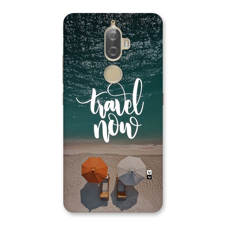 Travel Now Back Case for Lenovo K8 Plus
