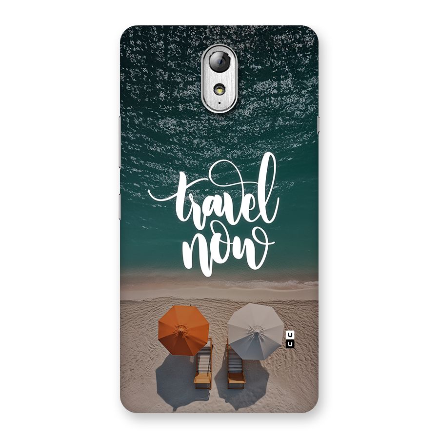 Travel Now Back Case for Lenovo Vibe P1M