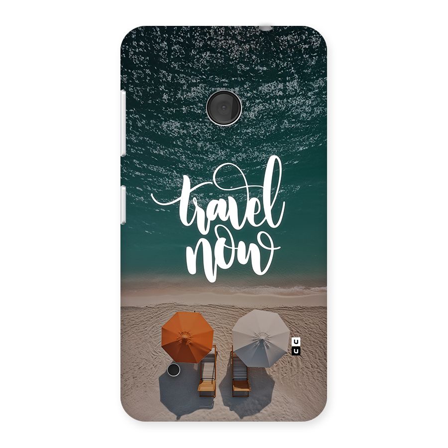 Travel Now Back Case for Lumia 530