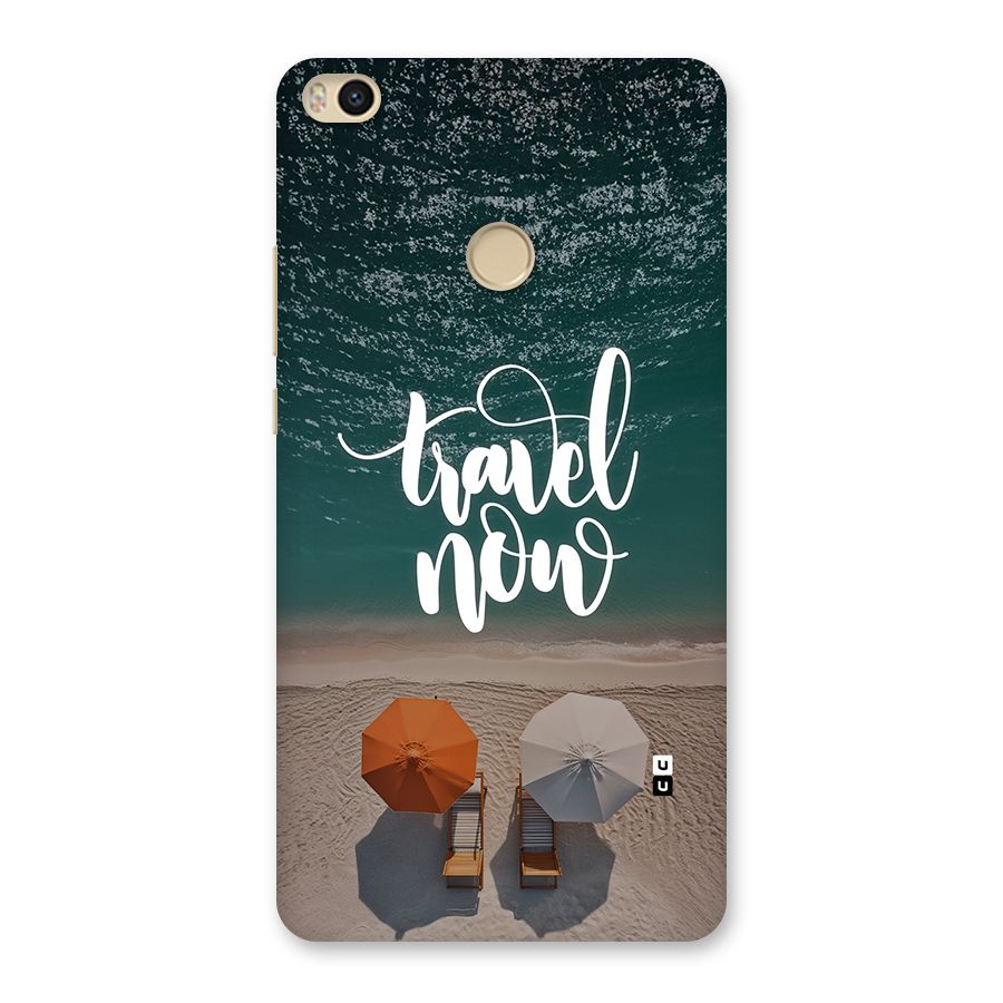 Travel Now Back Case for Mi Max 2