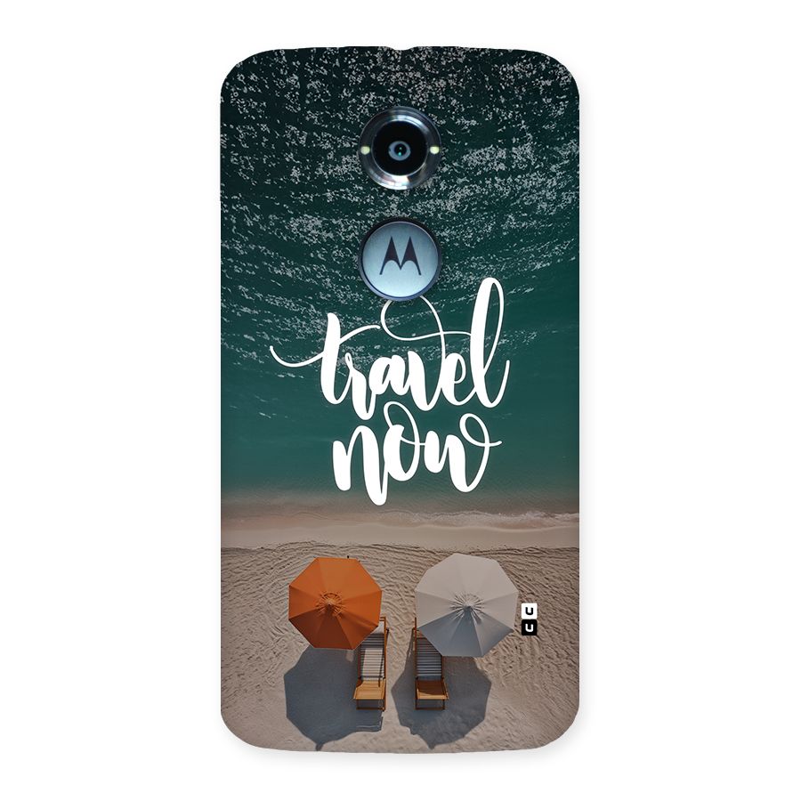 Travel Now Back Case for Moto X2