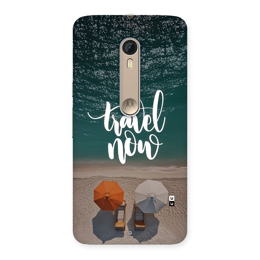 Travel Now Back Case for Moto X Style