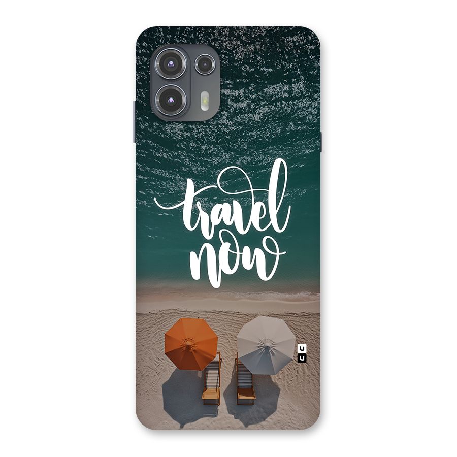 Travel Now Back Case for Motorola Edge 20 Fusion