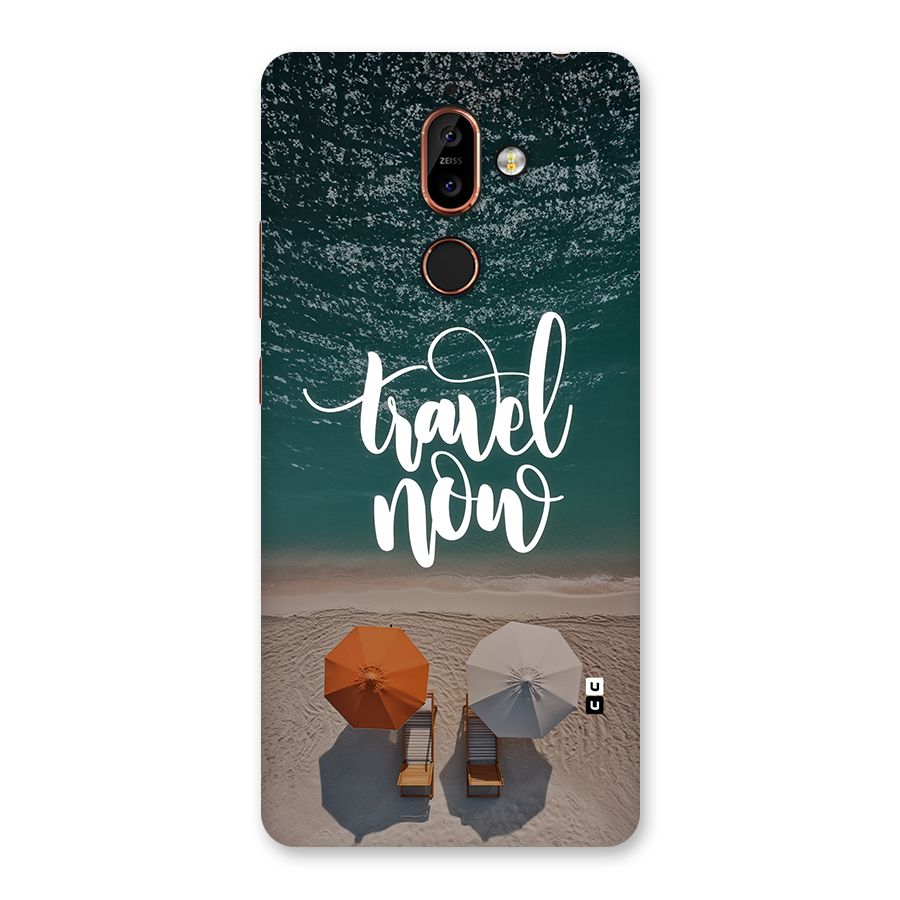 Travel Now Back Case for Nokia 7 Plus
