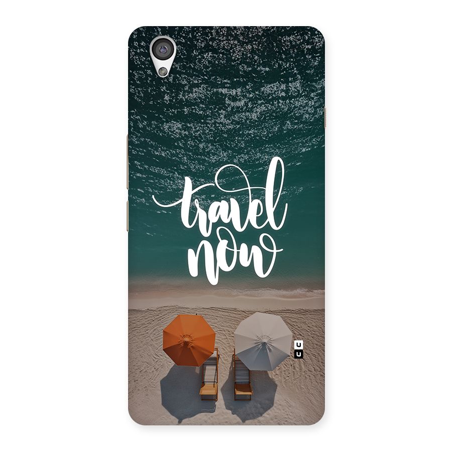 Travel Now Back Case for OnePlus X