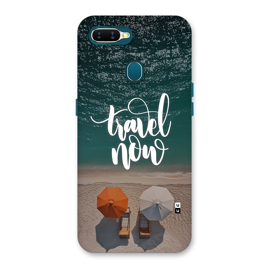 Travel Now Back Case for Oppo A11k