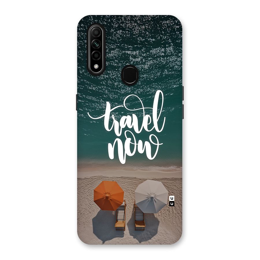 Travel Now Back Case for Oppo A31