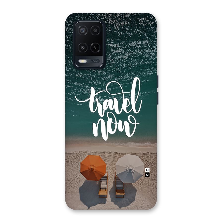 Travel Now Back Case for Oppo A54