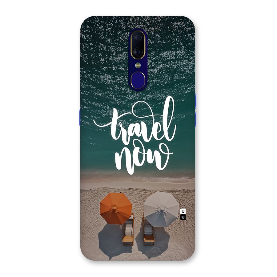 Travel Now Back Case for Oppo A9