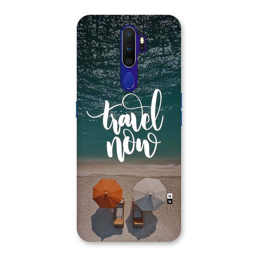 Travel Now Back Case for Oppo A9 (2020)