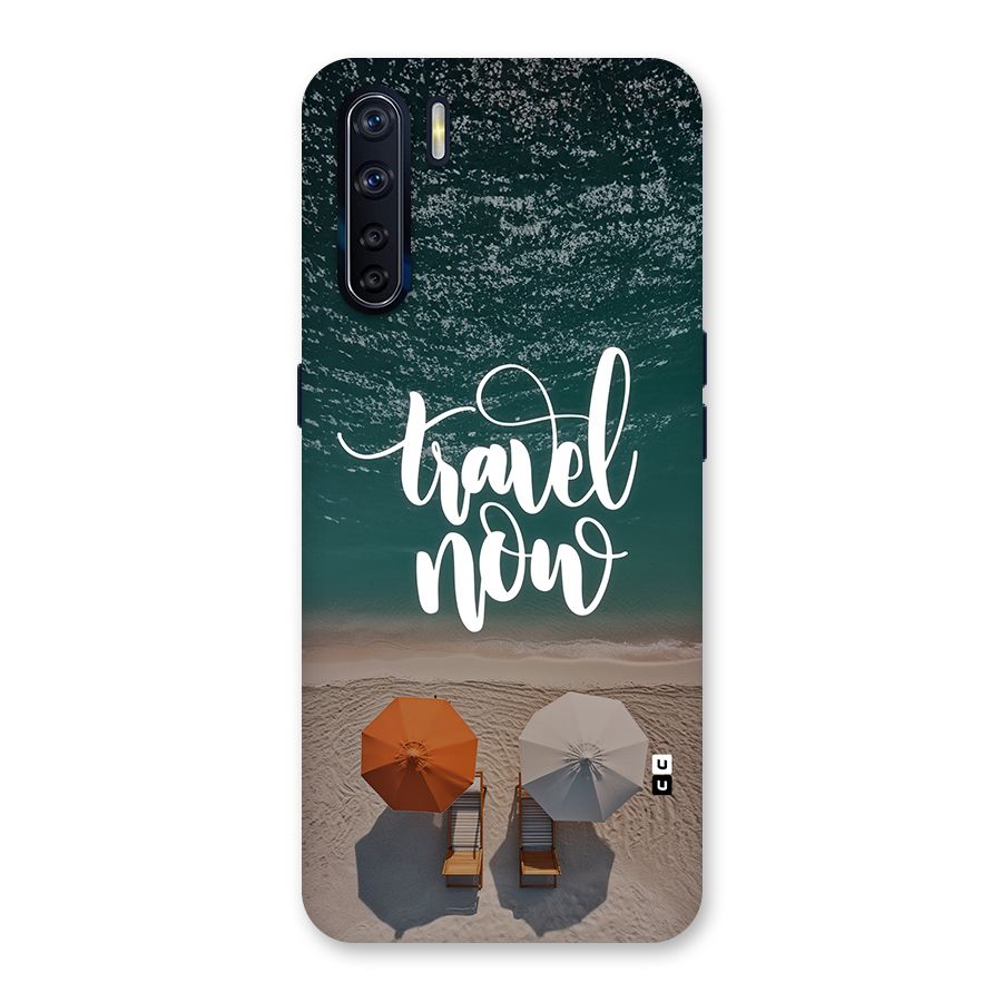 Travel Now Back Case for Oppo F15