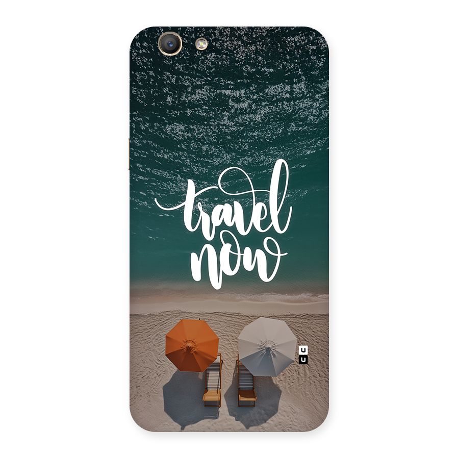 Travel Now Back Case for Oppo F1s