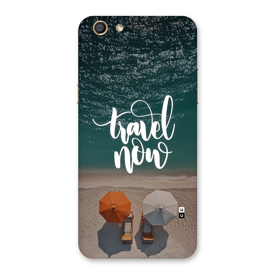 Travel Now Back Case for Oppo F3