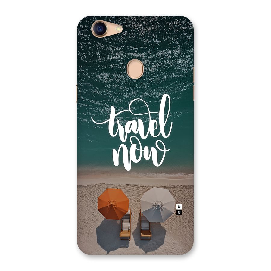 Travel Now Back Case for Oppo F5