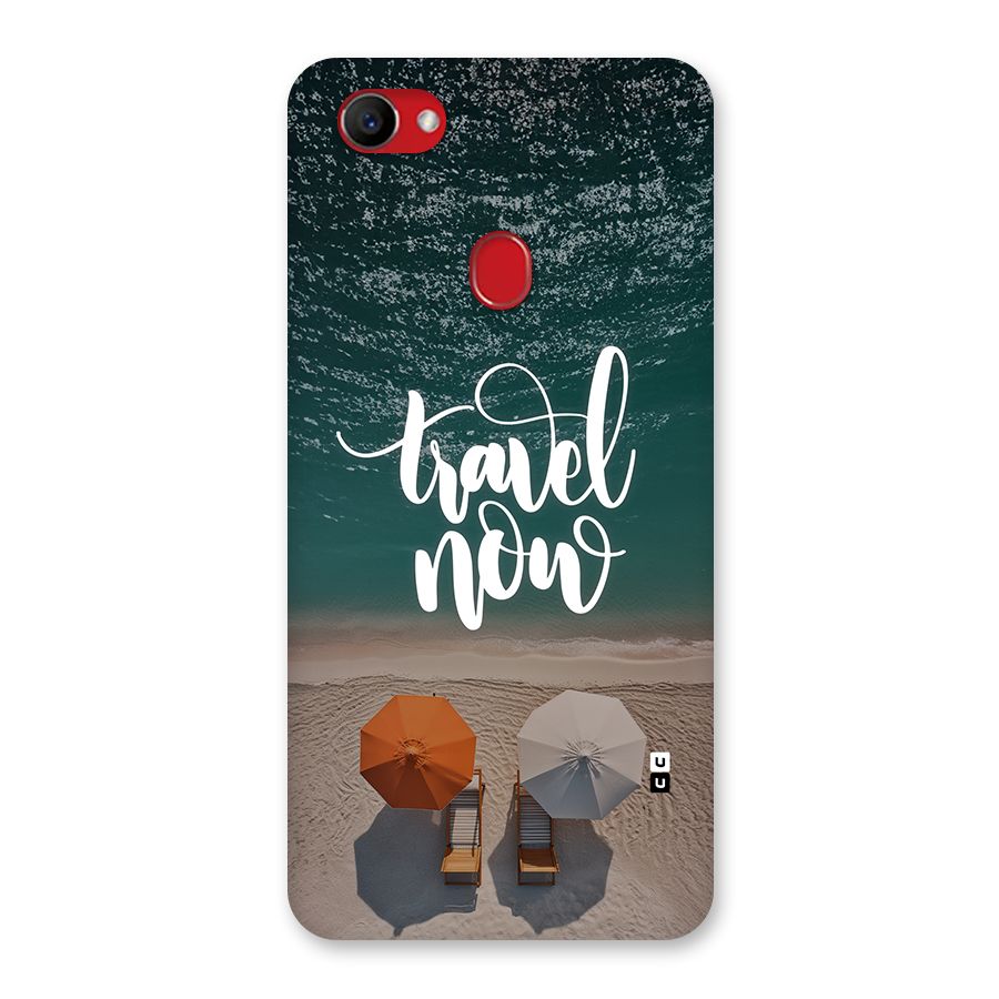 Travel Now Back Case for Oppo F7