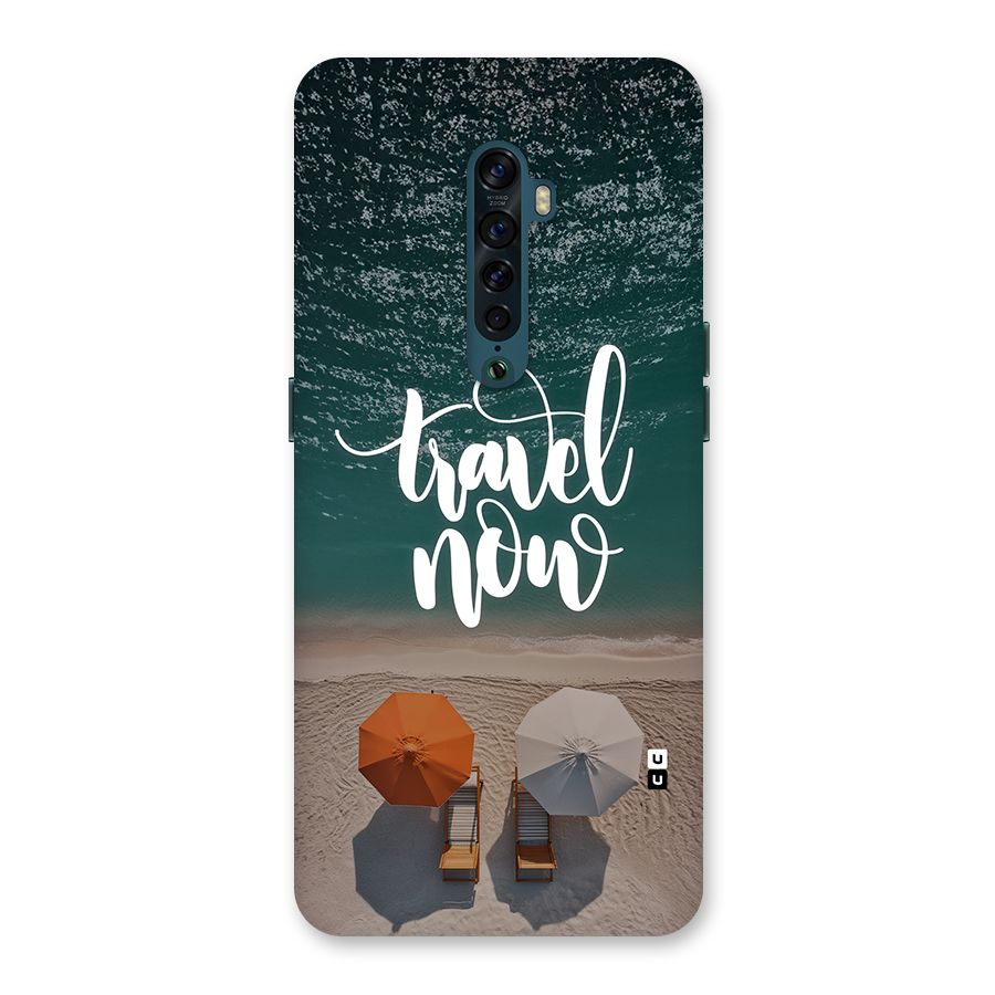 Travel Now Back Case for Oppo Reno2