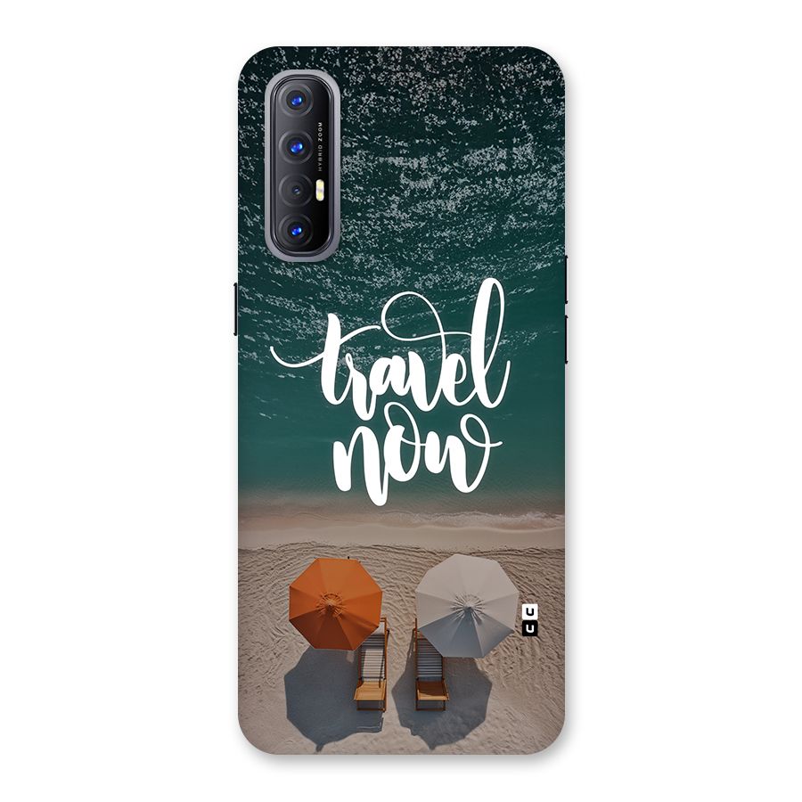 Travel Now Back Case for Oppo Reno3 Pro