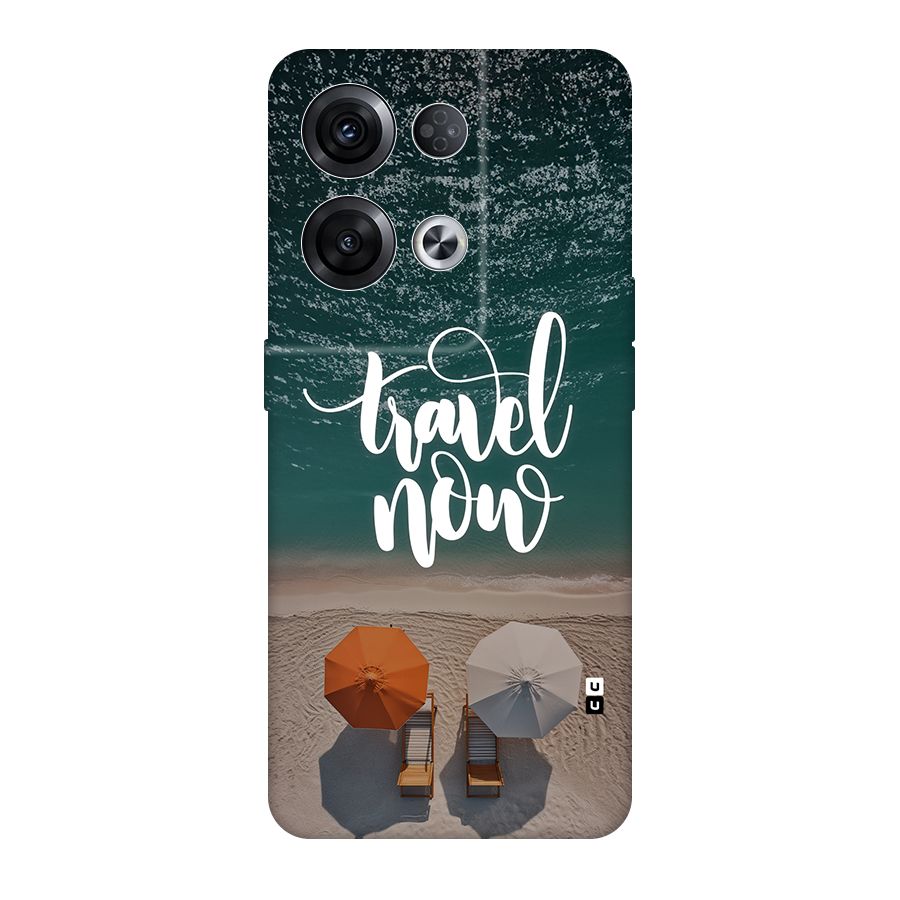 Travel Now Back Case for Oppo Reno8 Pro 5G