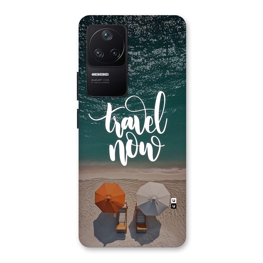 Travel Now Back Case for Poco F4 5G