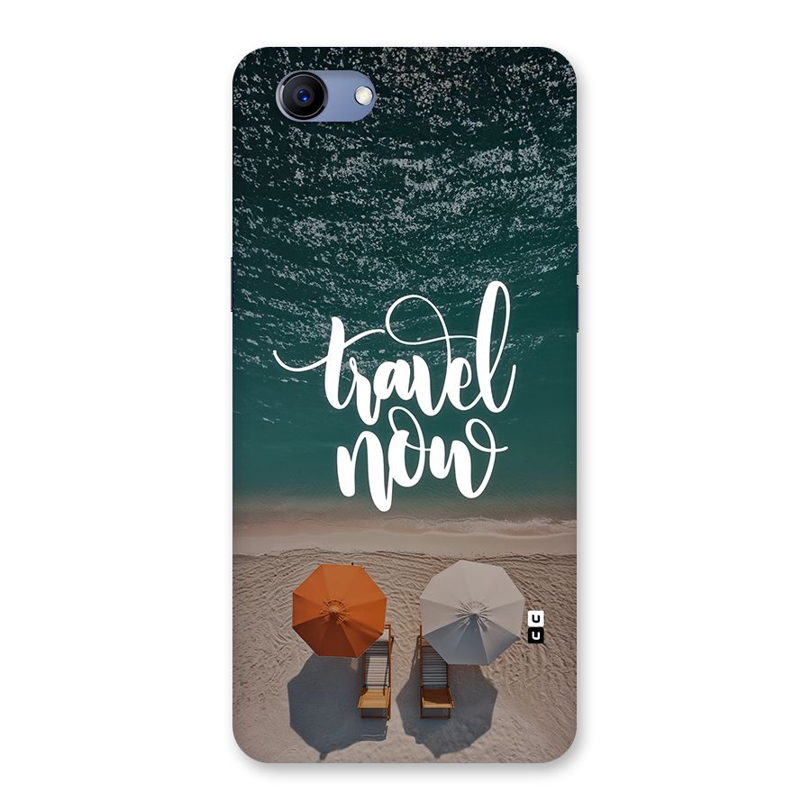 Travel Now Back Case for Realme 1