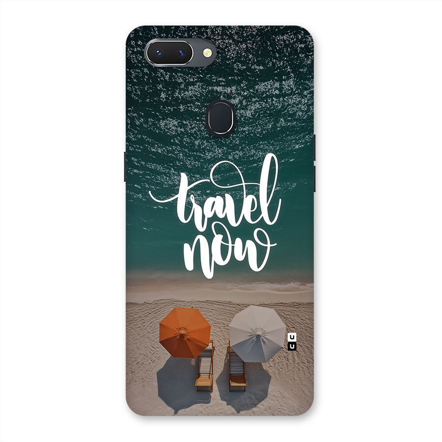 Travel Now Back Case for Realme 2