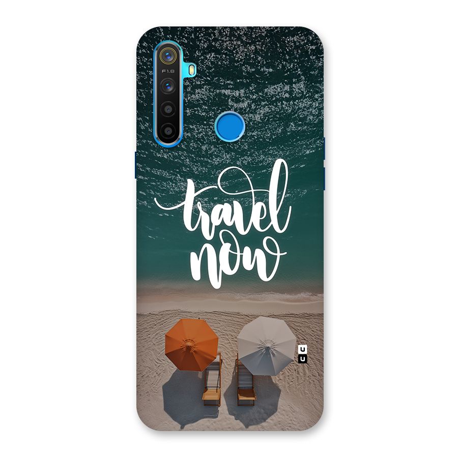 Travel Now Back Case for Realme 5