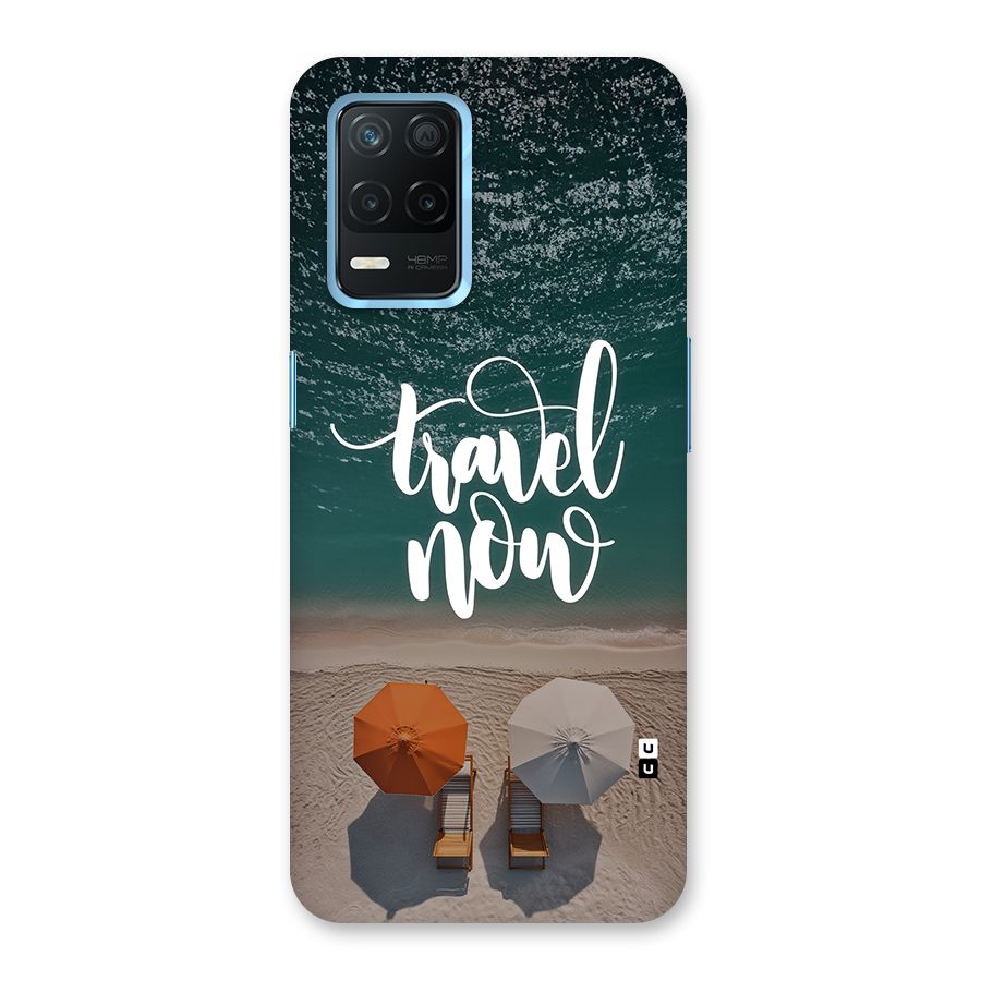 Travel Now Back Case for Realme 8s 5G