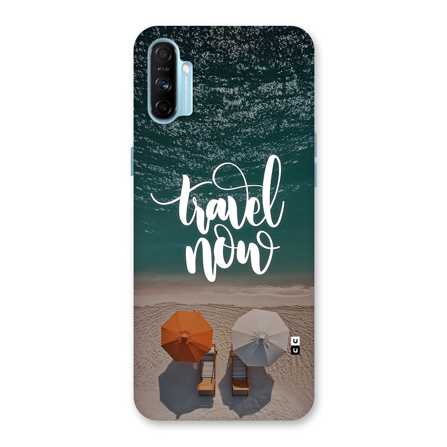Travel Now Back Case for Realme Narzo 20A