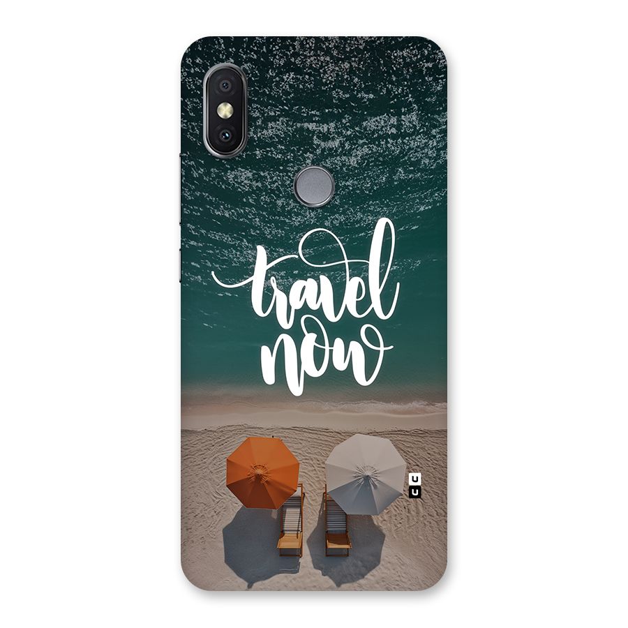 Travel Now Back Case for Redmi Y2