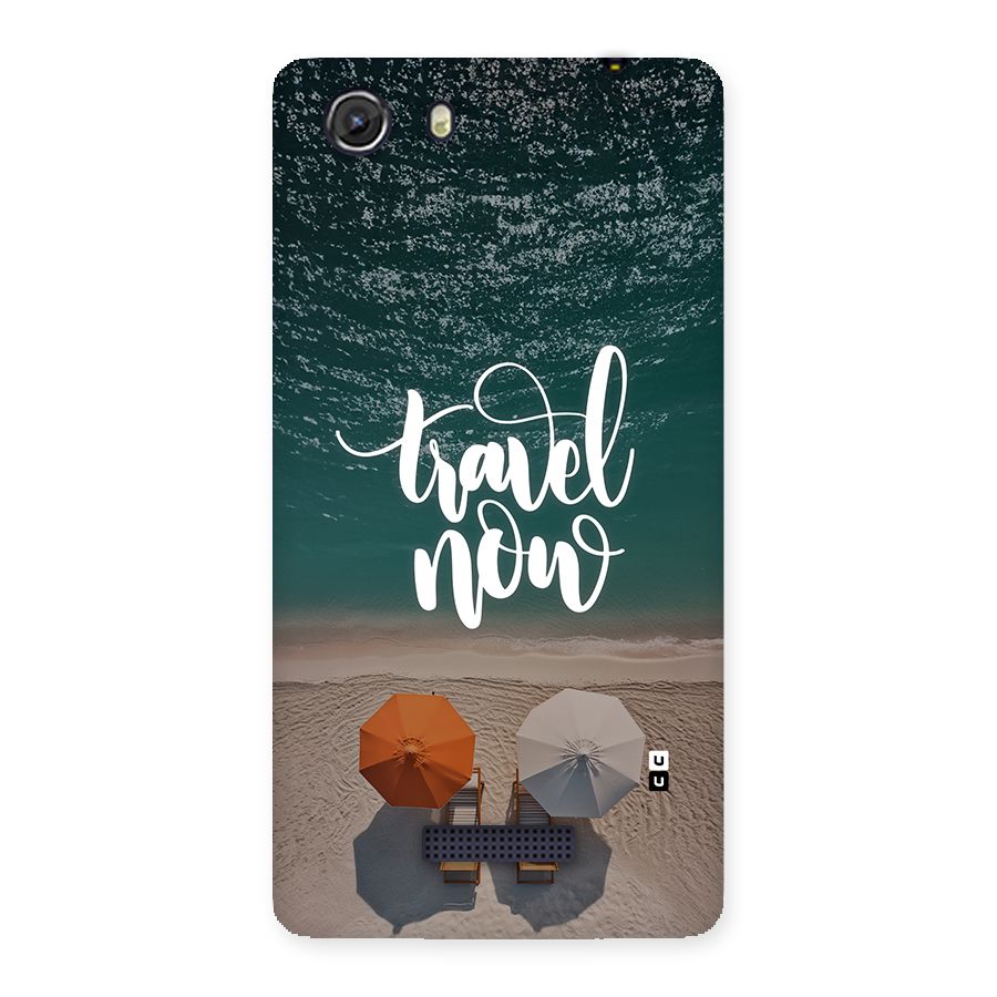 Travel Now Back Case for Unite 3