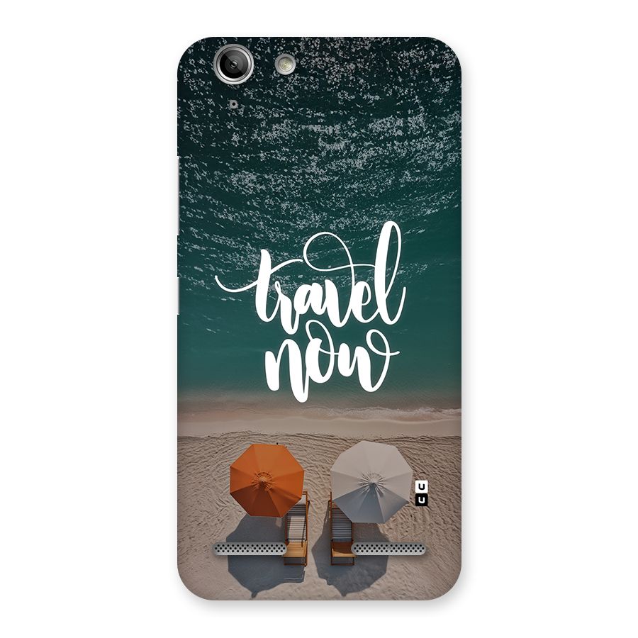 Travel Now Back Case for Vibe K5 Plus