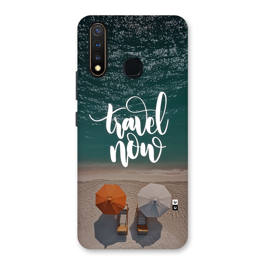 Travel Now Back Case for Vivo U20