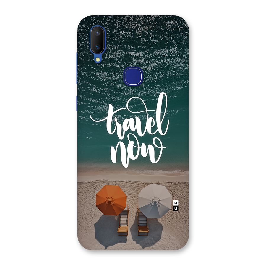Travel Now Back Case for Vivo V11