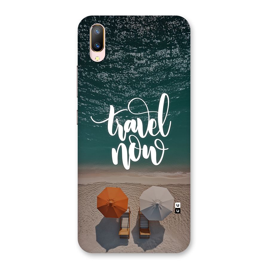 Travel Now Back Case for Vivo V11 Pro