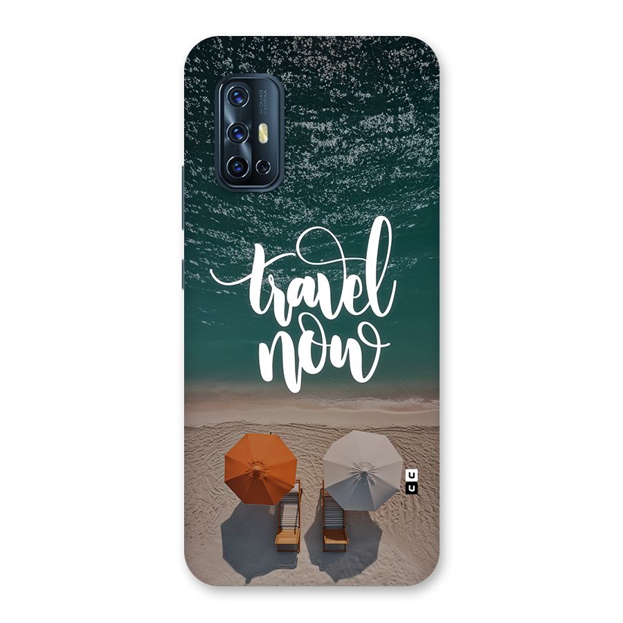Travel Now Back Case for Vivo V17
